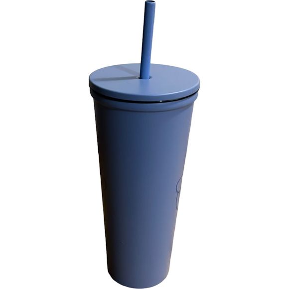 Shane Dawson Pig Tumbler Cup Light Blue With Lid & Straw - Picture 5 of 14